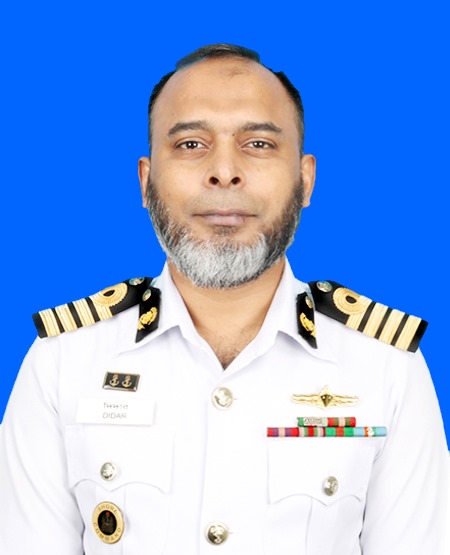Captain A N M Didarul Alam, (L), NUP, psc, BN